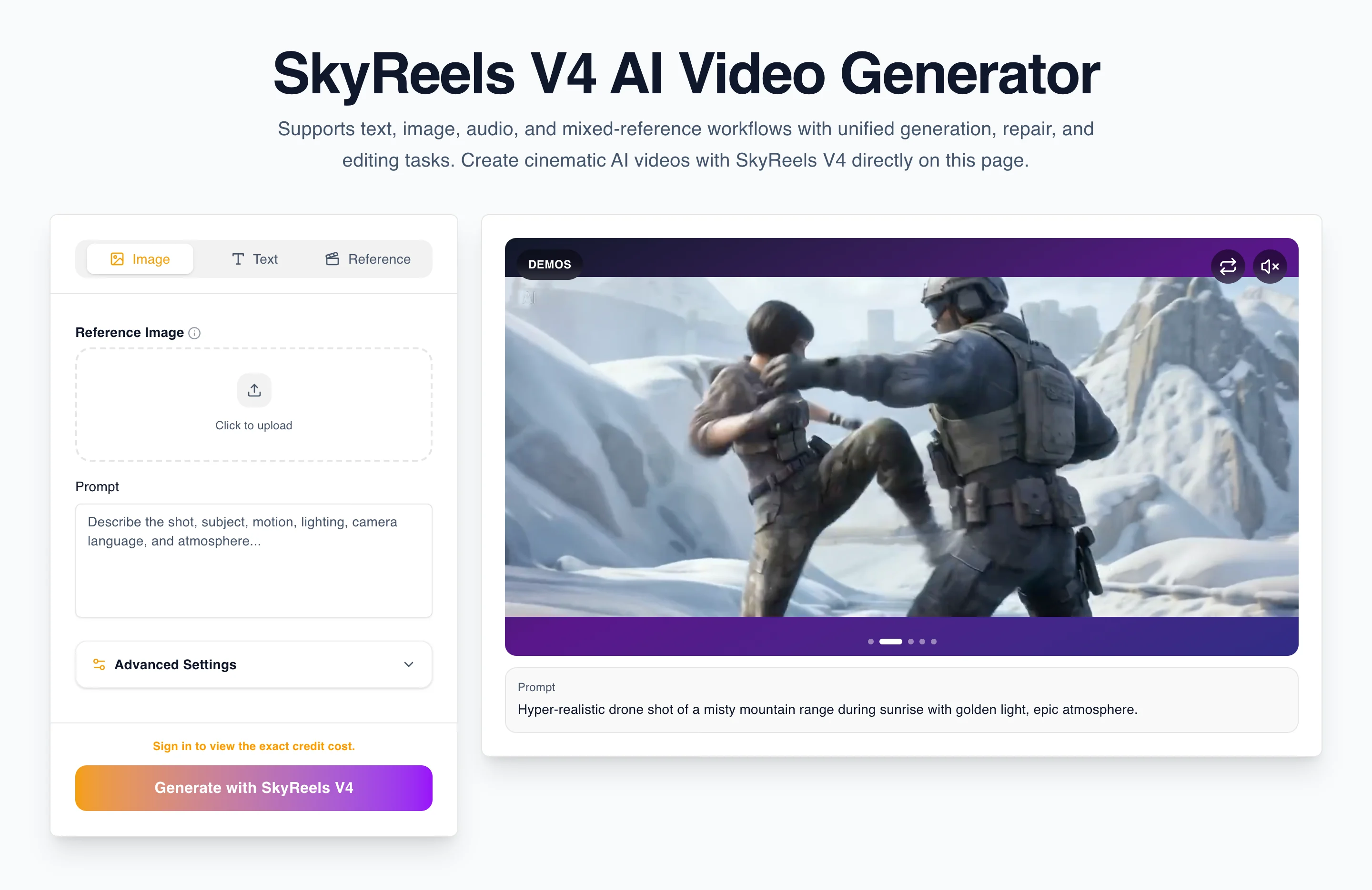 Reference Mode Screenshot