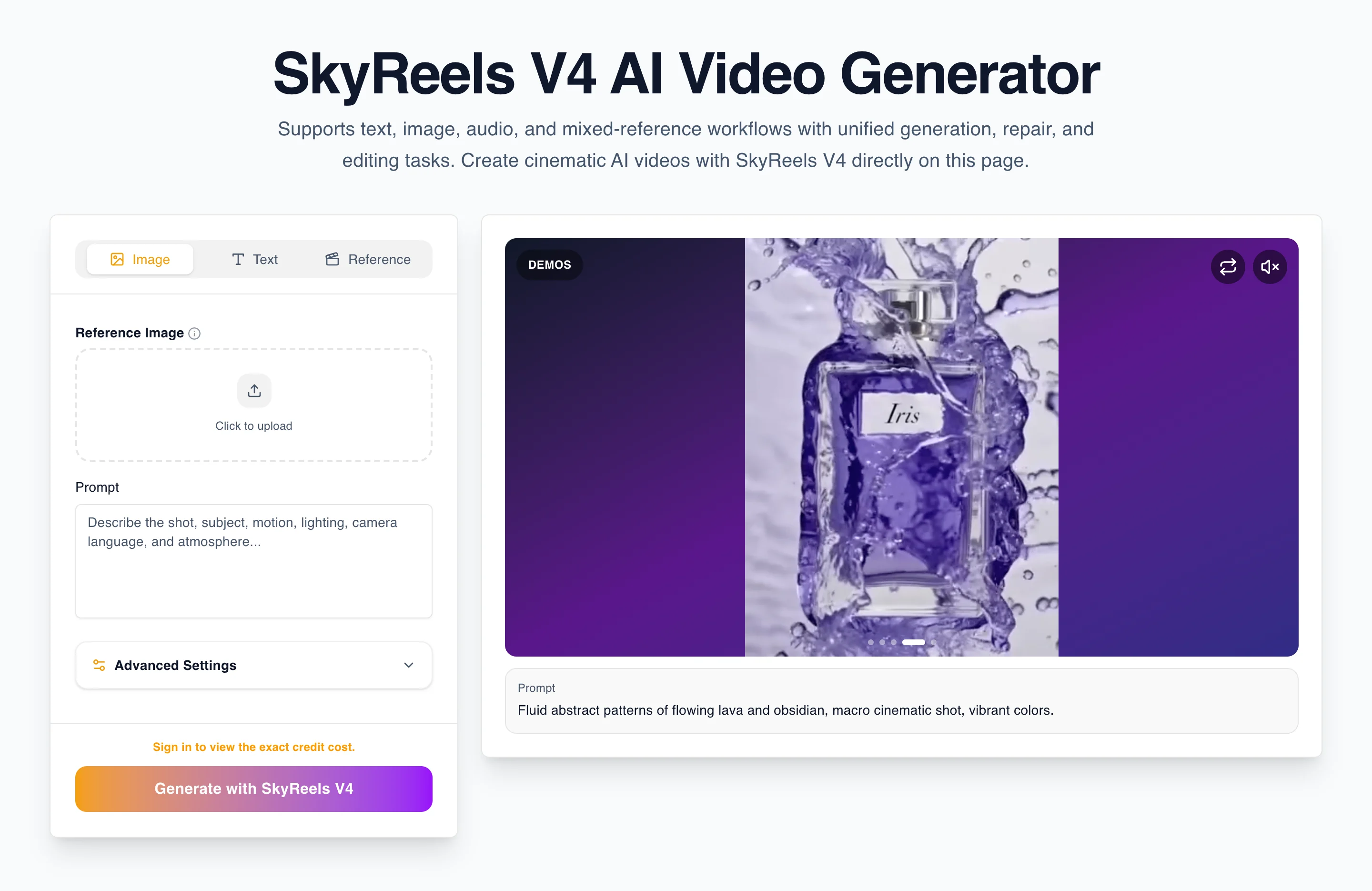 Image Mode and Preview Area Screenshot